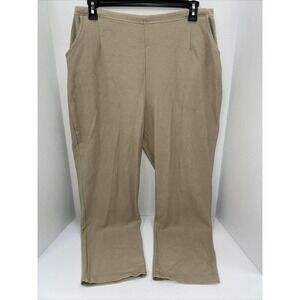 Bobbie Brooks Pants Women's Size XL Khaki Lounge Pants